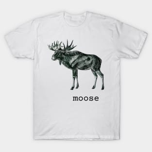 Funny Moose Shirt T-Shirt